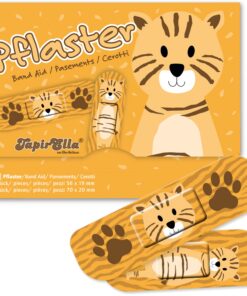 SÜSSER TIGER Kinderpflaster Lutz Mauder | Komfortable Kinder Pflaster | 10 Stück | 14645 | Lutz Mauder Heftpflaster