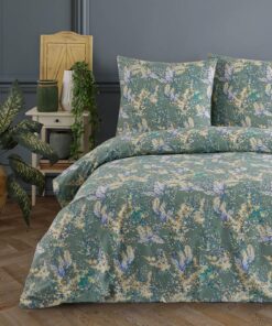 Buymax® Bettwäsche 100% Baumwolle - ÖKO-TEX Renforcé-Bettdeckenbezug Set für Familie - Haus & Garten - Soft & Komfortabe