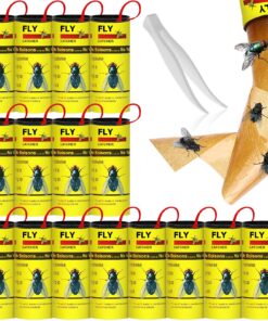 Haimist 16 Fliegenfänger umweltfreundlich für Küche und Speicherung giftfrei