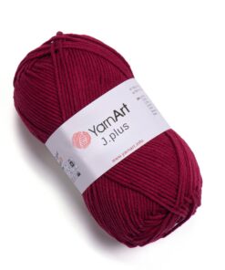 YarnArt Jeans Plus Baumwollmischung Babygarn weich, 55% Baumwolle, 45% Acryl, 100 g, 160 m, Garnstärke 4 (1 Knäuel)