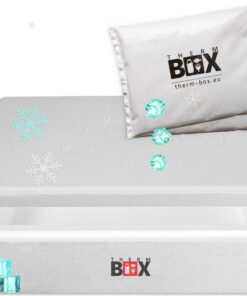 THERM BOX Modularbox 14L Kühlungsfähig für Sportluler Reise: Mit 2 Kühlaks und Wiederverwertbar Innen: 50x30x9cm