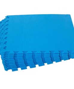 Pool-Bodenschutzmatte / Poolunterlage 50×50×0,5 cm – 60 Stück (14,5 m²) – robuste Schutzmatten für Poolboden, witterungs