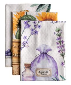 Hermine Maison Mehrzweck-Küchentücher, 100 % Baumwolle weich saugfähig, 50,8 x 70,1 cm OEKO-TEX STANDARD 100