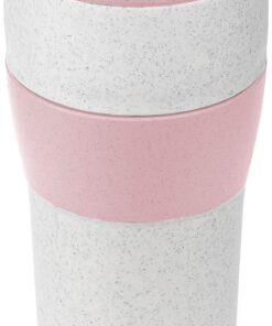 Koziol AROMA TO GO XL Thermobecher für Arbeit und Urlaub 700ml Organic Pink