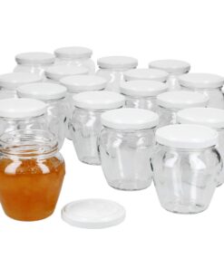 MamboCat Marmeladengläser 18er Set 212 ml Twist-Off Vielseitig für Konfitüre Antipasti