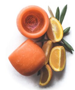 Candiles Duftwachs Sweet Orange - Mehrere Monate Raumduft ohne Flamme - Handmade Duftkerzen | Candiles Sweet Orange Duf