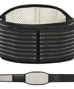 Delaesi Selbstheizende Rückenbandage für Damen und Herren - Magnetfeldtherapie, Rückenschmerzlinderung, Skoliose (XL)
