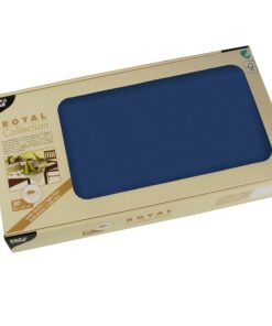 Papstar ROYAL Collection dunkelblau 80x80 cm 20 Stück Tissue Mitteldecken #81893