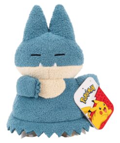 Pokèmon Munchlax Schlummerplush - 5-Zentimeter-Hoch, Premium-Tuch-Plush-Toy, Multifarbig, Super Cute für Kinder und Erwa