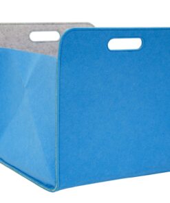 DuneDesign 100% Recycling Filz Aufbewahrungsbox - Ideal für Kinderzimmer - Kallax-Kompatibel - Cube Organizer für Spielz