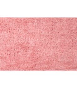 MIULEE Rutschfester Waschbarer Badteppich Rosa 40x60 cm für Badezimmer und Schlafzimmer