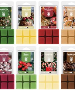 Salubrito Weihnachten Apfel-Zimt Duftwachs für Raumdüfte, Winter Wax Melts für Weihnachtsbaum, Geschenk für Frauen