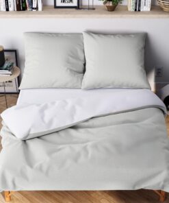Wolkenfeld Bettwäsche 155x220 cm – kuschlig weich & bügelfrei | ÖKO-TEX Zertifiziert | Mikrofaser Bettwäsche-Sets 1x Bet