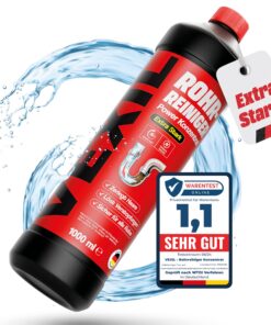 VEXIL Profi Abflussreiniger EXTRA STARK - 1L Power Konzentrat - löst hartnäckige Verstopfungen - biologisch abbaubar - M