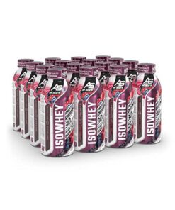 All Stars Isowhey Waldfrucht Protein Shake 16 x 500ml fürFitnessfan I 30g Whey mit 7,5g BCAAs I laktosefrei wenig Zucker