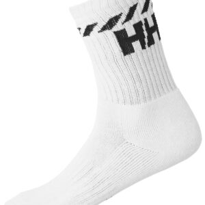 Helly Hansen Unisex Cotton Sport Socken 3 Pack - Stretchige Füße, Komfort, 3 Packung