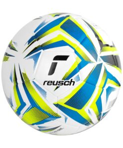 Reusch Football Attrakt Silver Trainingsball - Handgestrickter Fußball für Profis mit Langlebigkeit und Präzision für Tr
