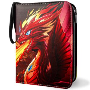 Sammelalbum für Pokemon Karten 50 Seiten 400 Taschen, wasserdicht, ideal für Kinder und Sammler.