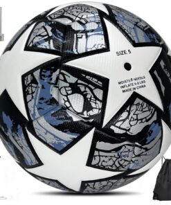UTiTiVOOD Fußball - Große 5, perfekt für Jungen und Fußballfans, mit Pumpe und Balltasche, ideal als Geschenk