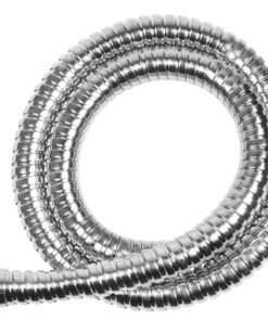 Cornat Edelstahlverchromter Anschlussschlauch - Extrem Belastbar - für Armaturen und Duschschlauch - 80 cm Länge - TECBW