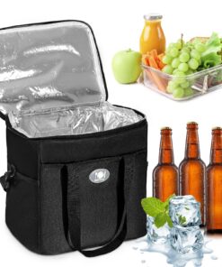 Kühlbox Klappbare für Büro Warmhaltetasche Isoliertasche | Thermotasche Faltbar Picknicktasche für Arbeit | Tiefkühltas