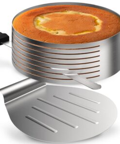 Menz Tortenzubehör - 3-teiliges Set aus Edelstahl für perfekte Kuchenschnitte im Alltag
