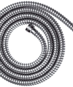 Hansgrohe Metaflex Duschschlauch 1,25m Chrom + Hansgrohe Chrom Duschschlauch + Duschkopf Duschschlauch + 1,25m Duschrohr