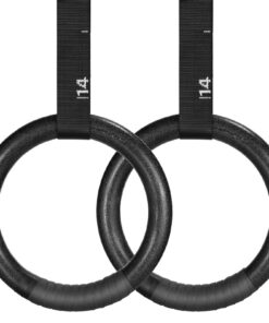 LIFERUN Turnringe für Full Body Workout mit Verstellbaren Buckle Straps und Markierungen, ideal für Olympische traininge