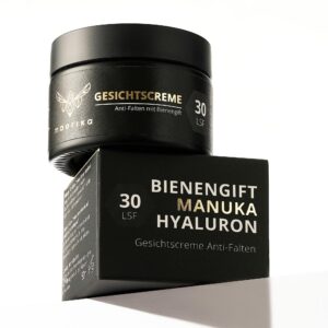 Maorika Gesichtscreme Antiaging mit Bienengift, Hyaluron und Manuka - LSF30 - Anti-Falten Hautpflege