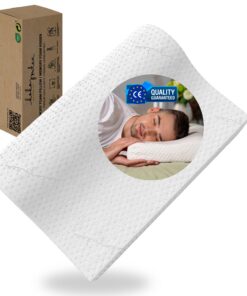KoKoTex Cervical Pillow - Orthopädisches Memory Foam Nackenstützkissen - Schmerz.assertj
