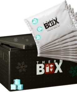 THERM BOX B80 Kühlbox 10x Kühlakku 80L Innen: 62,5x42,5x32cm Wiederverwendbar für E3 Kühltransport