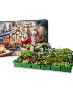 Dein Aussaat & Anzucht Adventskalender 2025 | Der Samen Weihnachtskalender für den Garten | Geschenk für Gartenfreunde