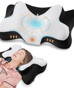 DONAMA Memory Foam Nackenkissen für Seiten-, Rücken- & Bauchschläfer OEKO-TEX STANDARD 100