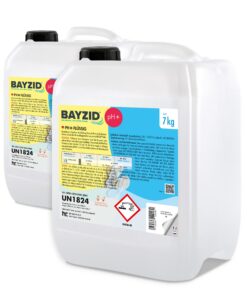 Höfer Chemie pH Heber flüssig BAYZID - pH Plus für Poolwasseroptimierung 2 x 7 kg