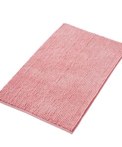 Decomira Badematte rutschfest | Waschbarer Badteppich für Badezimmer kombinierbar | Rosa - 40x60 cm OEKO-TEX CERTIFICIER