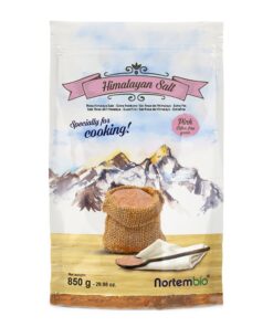 Nortembio Rosa Himalaya-Salz 850 g - Rein und gesund für Ihr Kochen.kiyeșilatakıbeșikottage