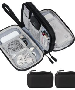 Skycase Kabeltasche für Elektronikzubehör und USB Powerbank | Tragbare Kabelorganizer für Elektronische Accessoires | D