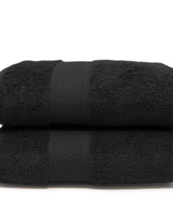 2er Set Badehandtücher 70x140 cm – Weiche, saugfähige 100% Baumwolle