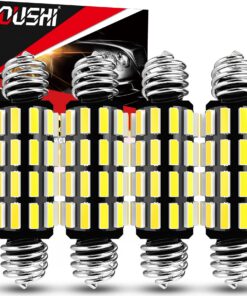 OUSHI 12V 24V LED Leuchtdioden, 6500K Weiß für Küche und Werkstatt | OUSHI 12V 24V Weißlicht Dioden, 6500K Temperatur,