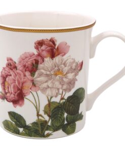 The Leonardo Collection Redoute Rose Tasse - Feines Porzellan für Küchen- und Zuhausebedarf | Redoute Rose Tasse von Th