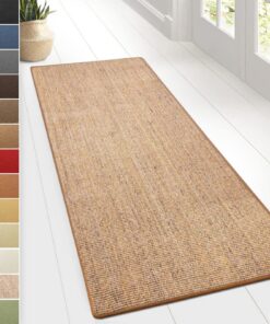Floordirekt Sisal-Teppich Sylt | Hochwertiger Wohnteppich | Langlebig & strapazierfähig (66 x 100 cm, Kork) Floordirek