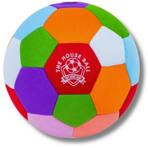 Safe Sport Gear - DerHouse Ball – Originaler Weicher Softball Fußballgröße 4, perfekter Softball für Kinder & Jugendlich