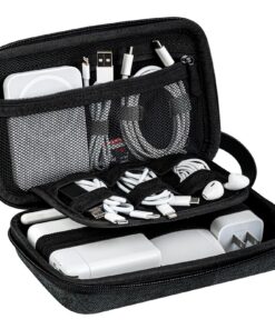 JETech Reise Zubehör Organizer Tasche für Elektronik Geräte und Akku Zubehör | JETech Tragbare Elektronische Kabeltasch