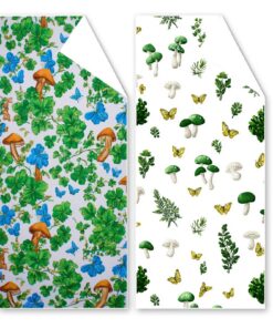 Strandtuch XXL Saugfähig & Schnell Trocknend Für Strand Und Pool, Pilzblätter Free 60x120cm Microfaser Handtuch Mit Tasc
