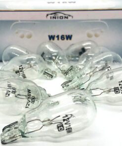 10x Stück KFZ Beleuchtung W16W - Glühlampe Kugellampe 12V 16W - Blitzlicht für Soffitte | 10x Stück W21x95d - KFZ Beleu