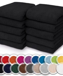 NatureMark 10er-Set Frottee-Waschlappen – 100% Baumwolle, weich & saugfähig – OEKO-TEX STANDARD 100