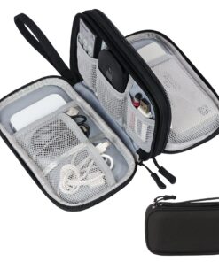 Skycase Doppelte Kabel Tasche für Elektronische Accessoires USB Powerbank SD-Karte Ladekabel - Elektronikzubehör Organiz