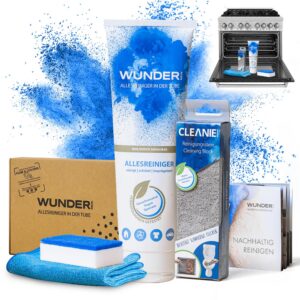 WunderRein Backofenreiniger und Grillreiniger Set - Kraftvoller Reiniger für Backöfen und Grills | WunderRein Backofenr