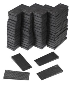SUMTree 120 PC Möbelnivellierer aus Kunststoff - Verstellbar zur optimalen Niveaulage für Möbel (1-6 mm, L6xB|6 cm) SU