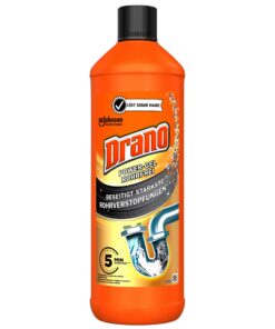 Mr Muscle Drano Power Rohrreiniger Gel Abflussreiniger, starke Abflussreinigung, rohrfrei, für familiale Gebrauchssituat
